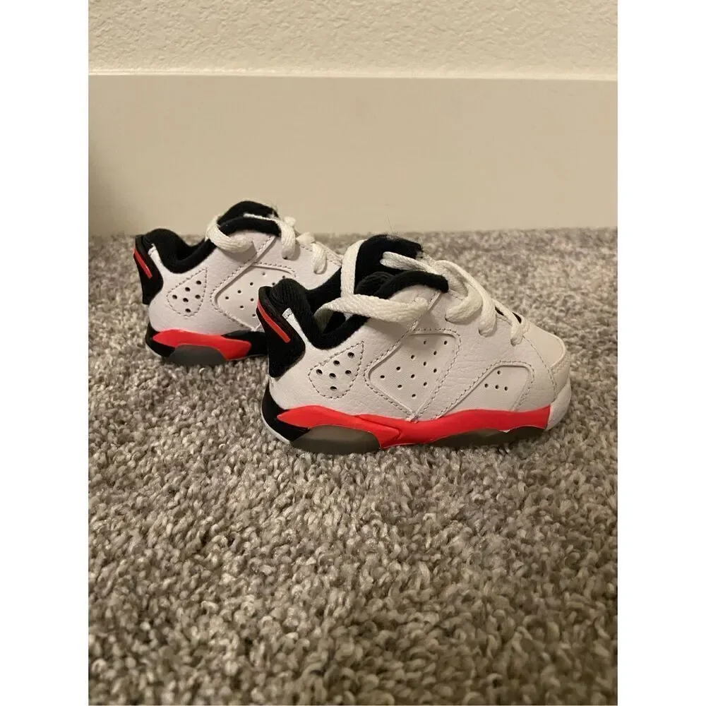 Jordan 6 Retro Low BT White Infrared size 3c